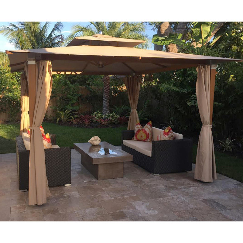 Feruci Aluminum Patio Gazebo Wayfair